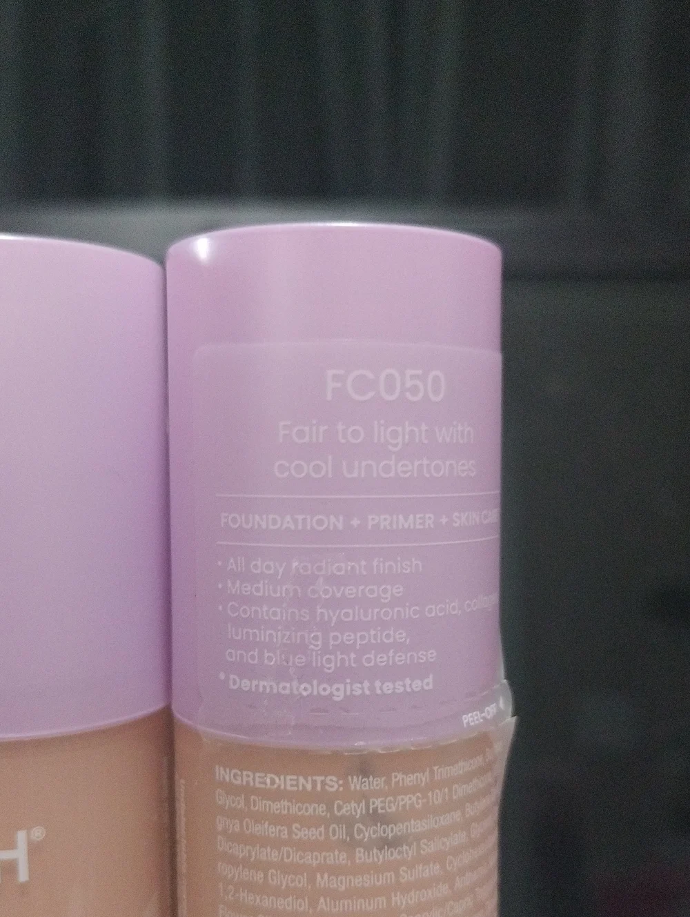 J.O.A. Crystal Glow Foundation (2) FC050